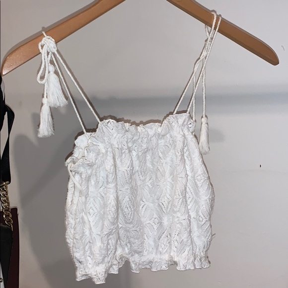 White cropped top Zara - Picture 1 of 1